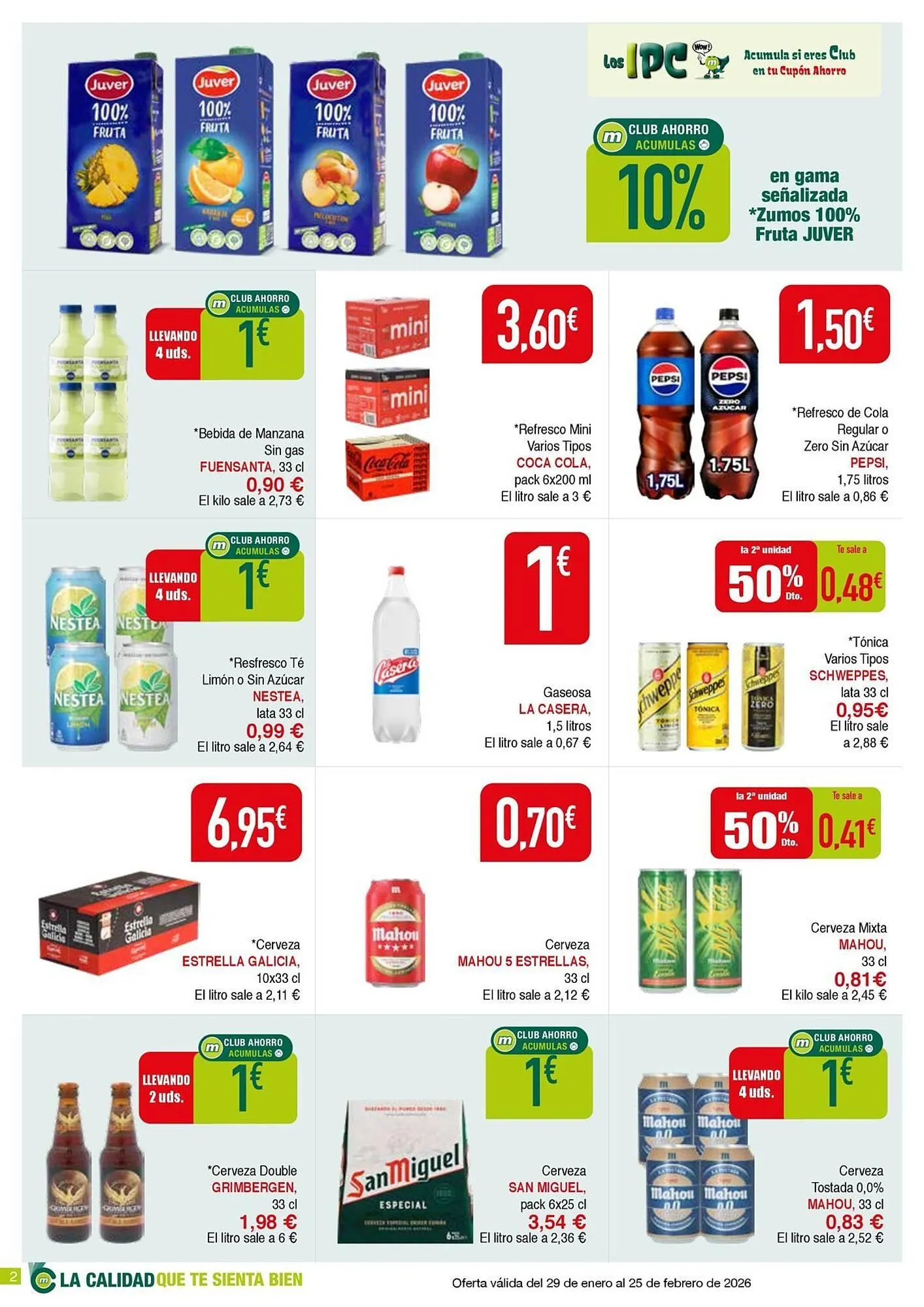 Catálogo de Folleto Masymas 29 de enero al 25 de febrero 2026 - Página 2