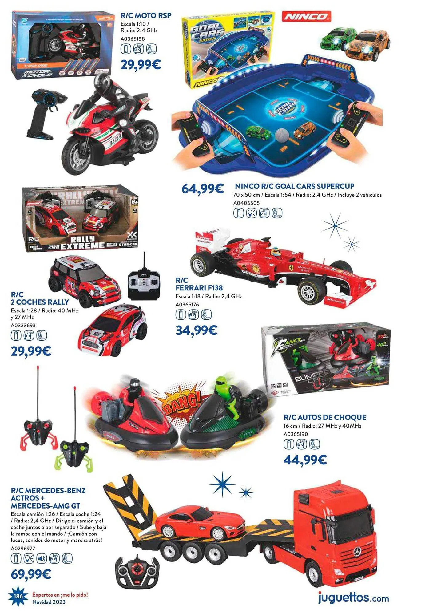Catálogo de Folleto Juguettos 6 de noviembre al 24 de diciembre 2023 - Página 186