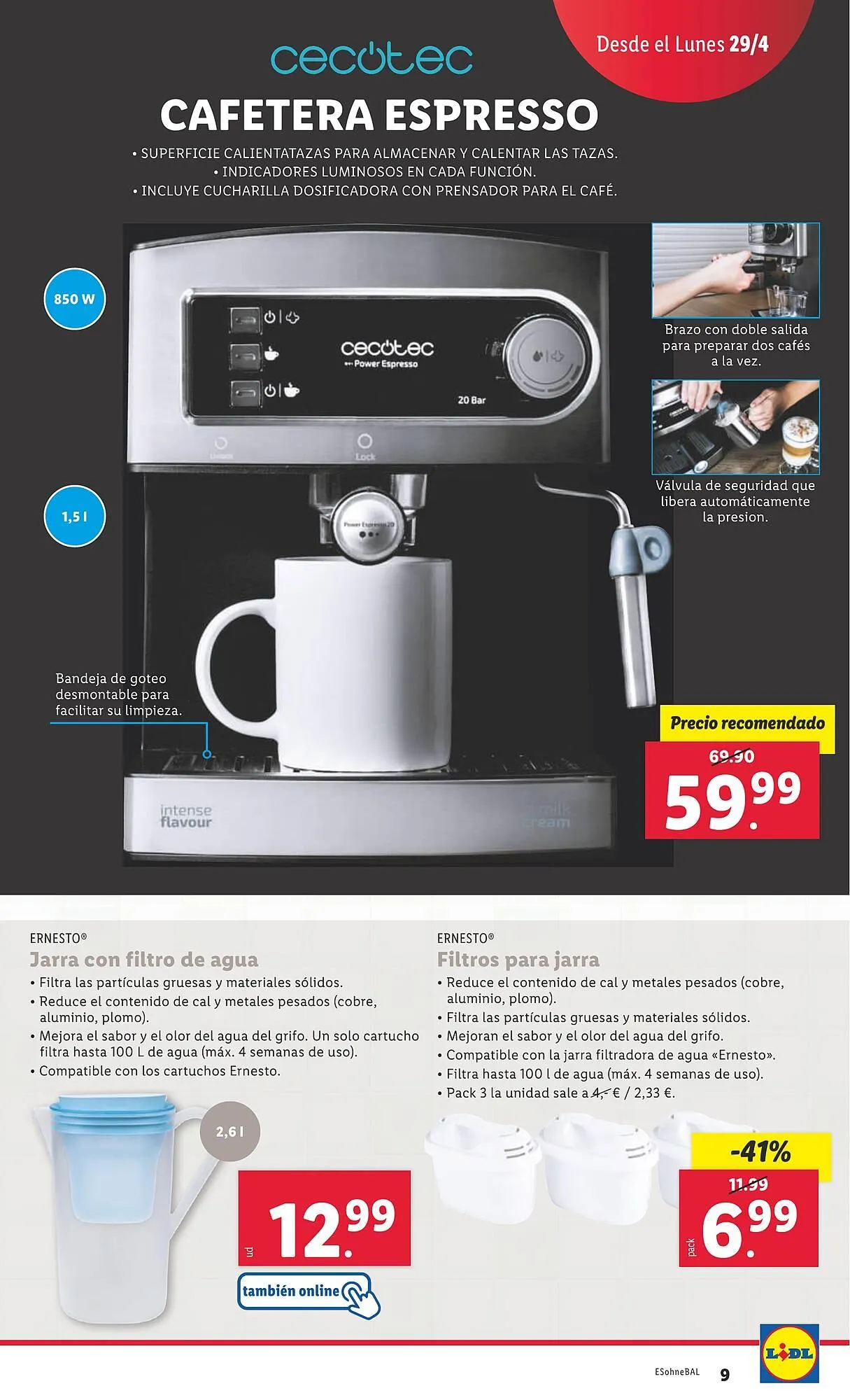 Catálogo de Folleto Lidl 29 de abril al 5 de mayo 2024 - Página 35