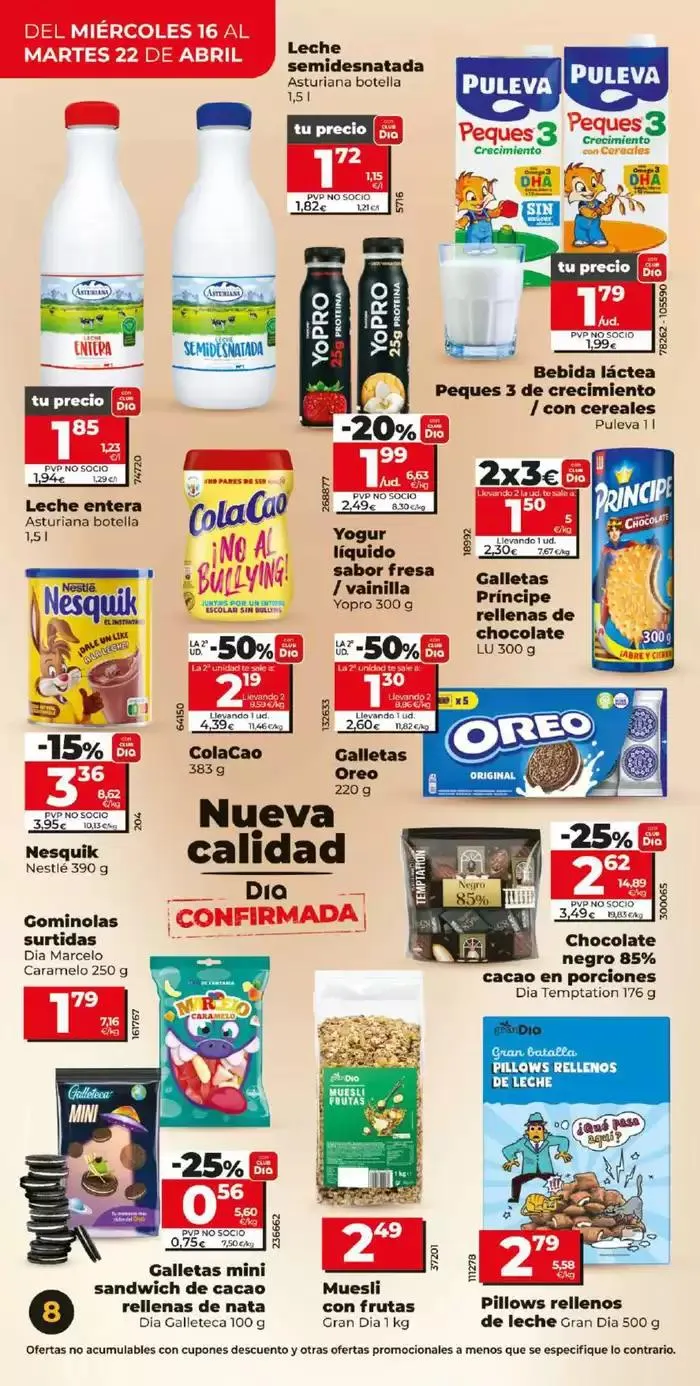 Catálogo de Tu nuevo Dia del 16/04 al 22/04 16 de abril al 22 de abril 2025 - Página 8