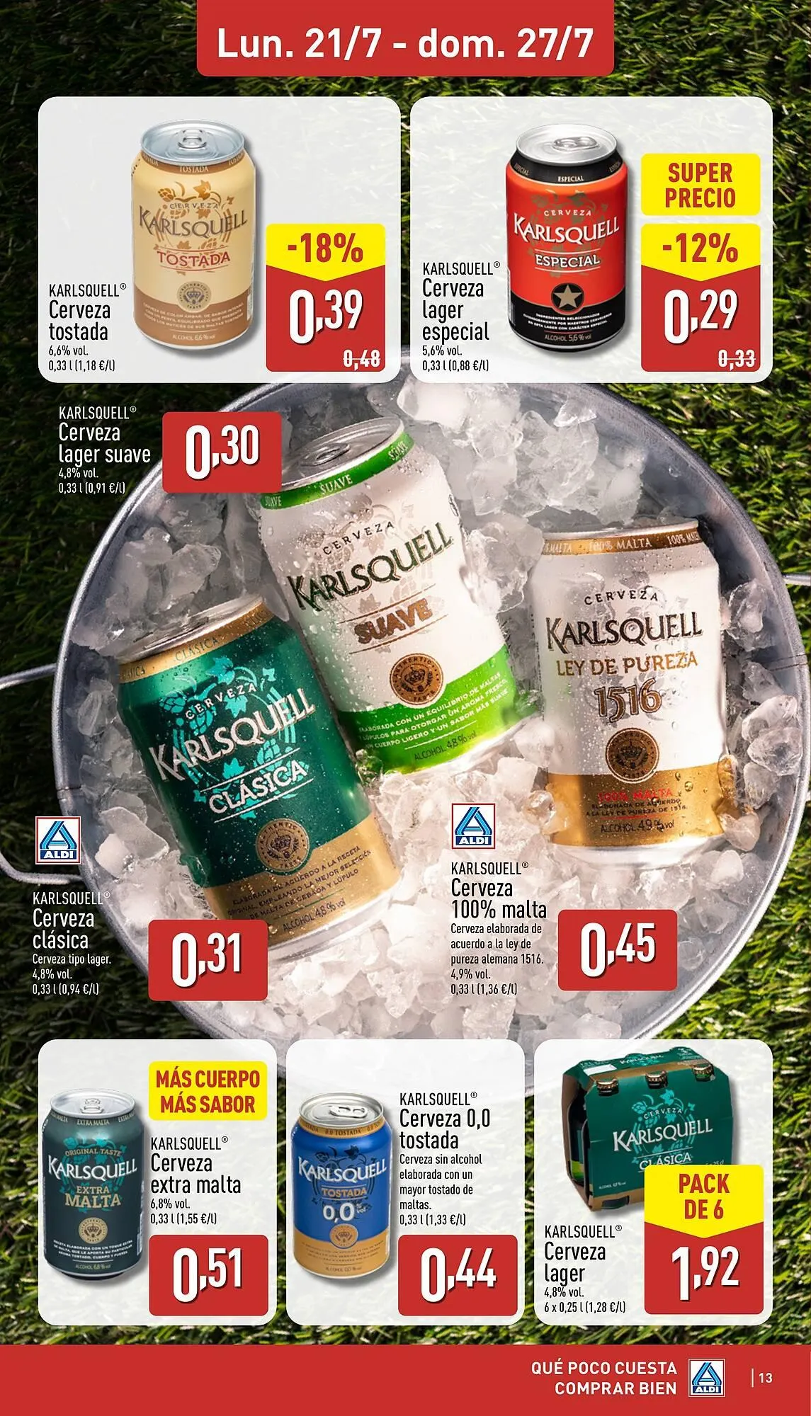 Catálogo de Folleto ALDI 21 de julio al 27 de julio 2025 - Página 13