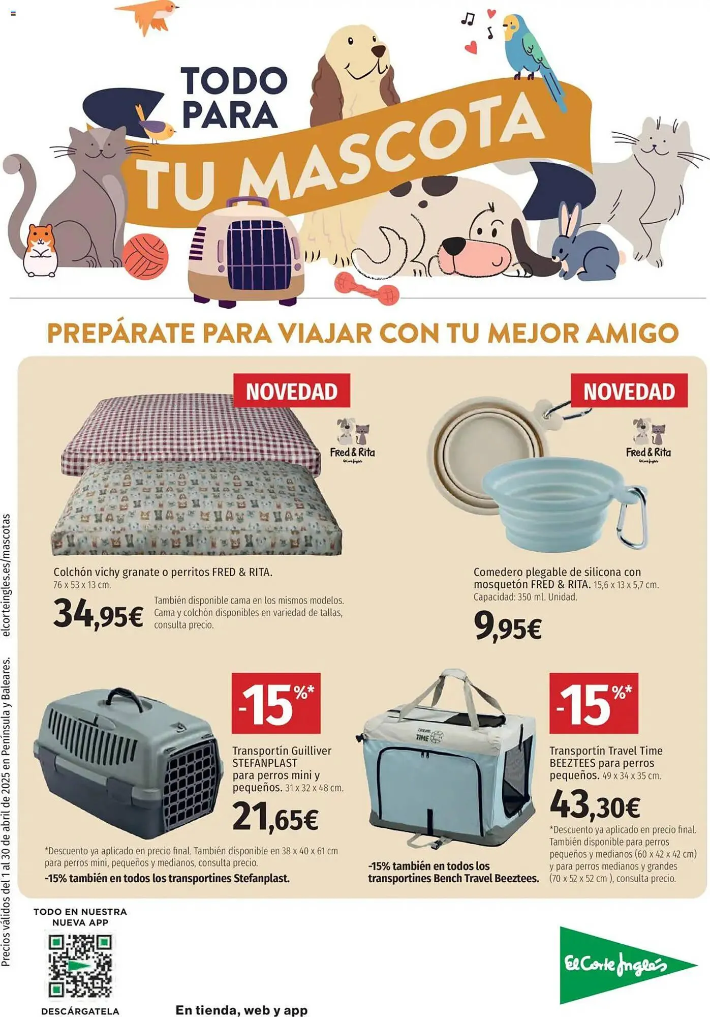 Catálogo de Folleto El Corte Inglés 1 de abril al 30 de abril 2025 - Página 1