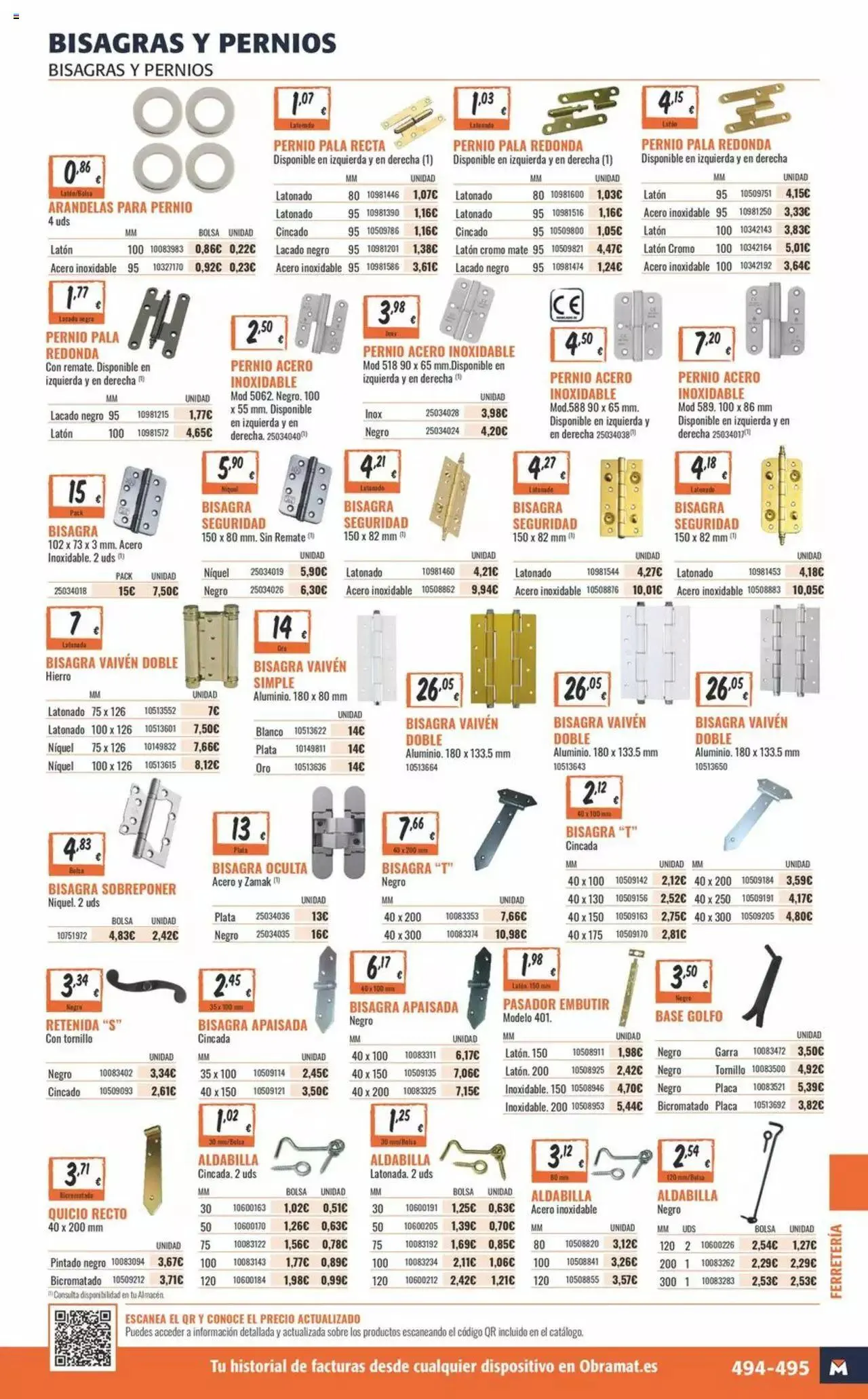 Catálogo de Obramat folleto 8 de marzo al 22 de abril 2024 - Página 495