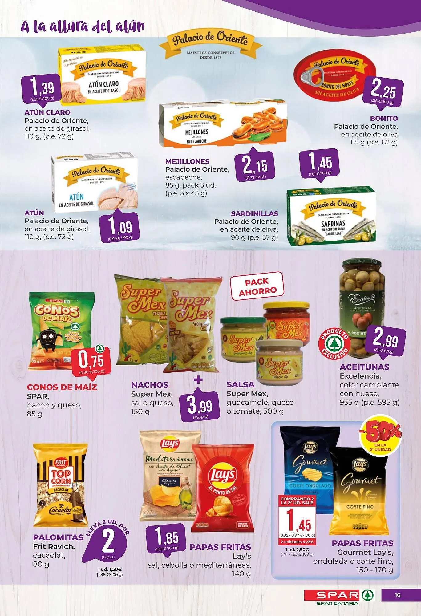 Catálogo de Folleto SPAR Gran Canaria 14 de noviembre al 25 de noviembre 2025 - Página 16