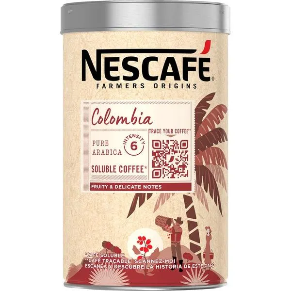 CAFÉ SOLUBLE COLOMBIA 90G
