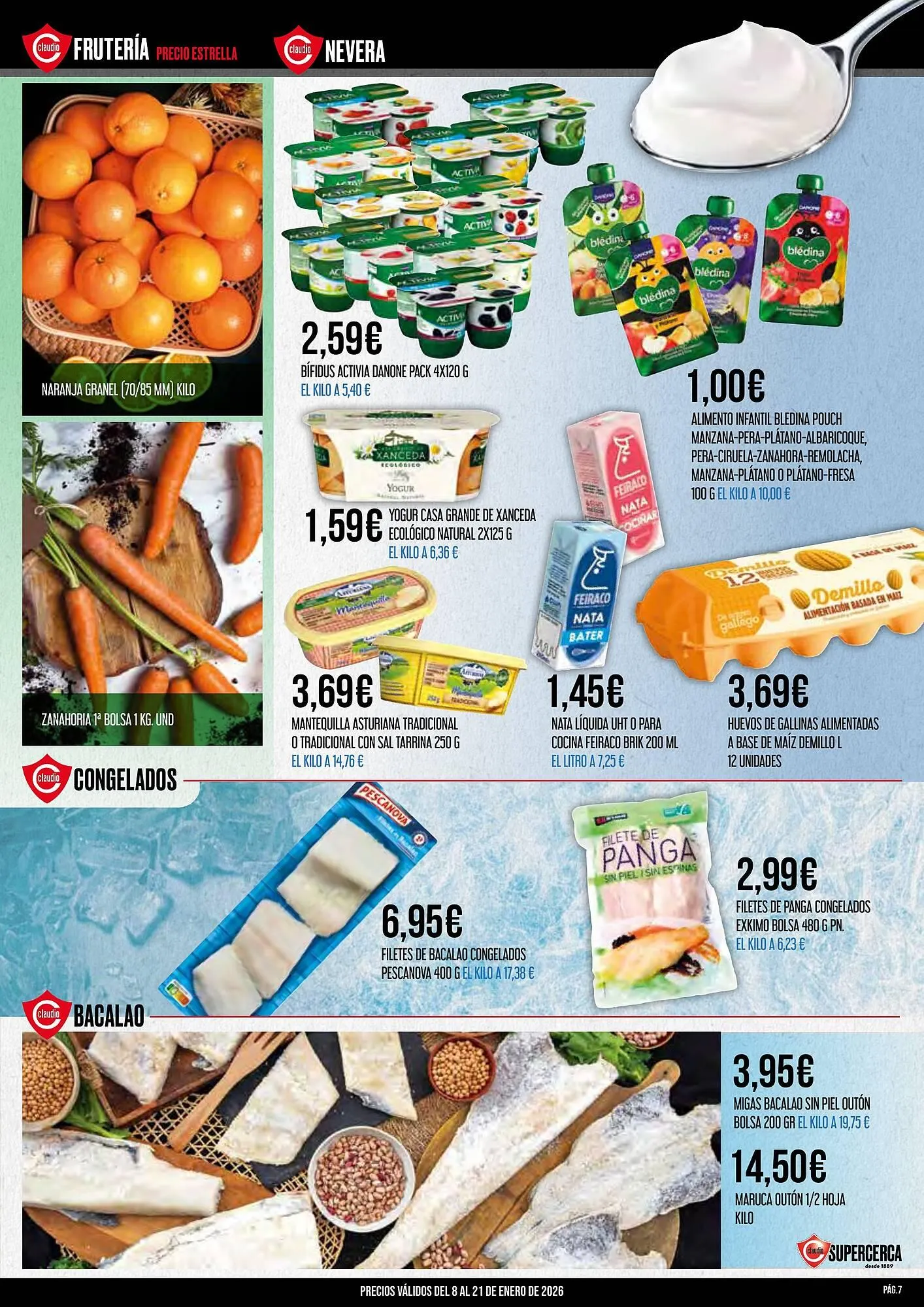 Catálogo de Folleto Claudio 8 de enero al 21 de enero 2026 - Página 7
