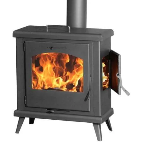 Estufa de le�a C3HORNO PLUS Doble combustion 8kw A+