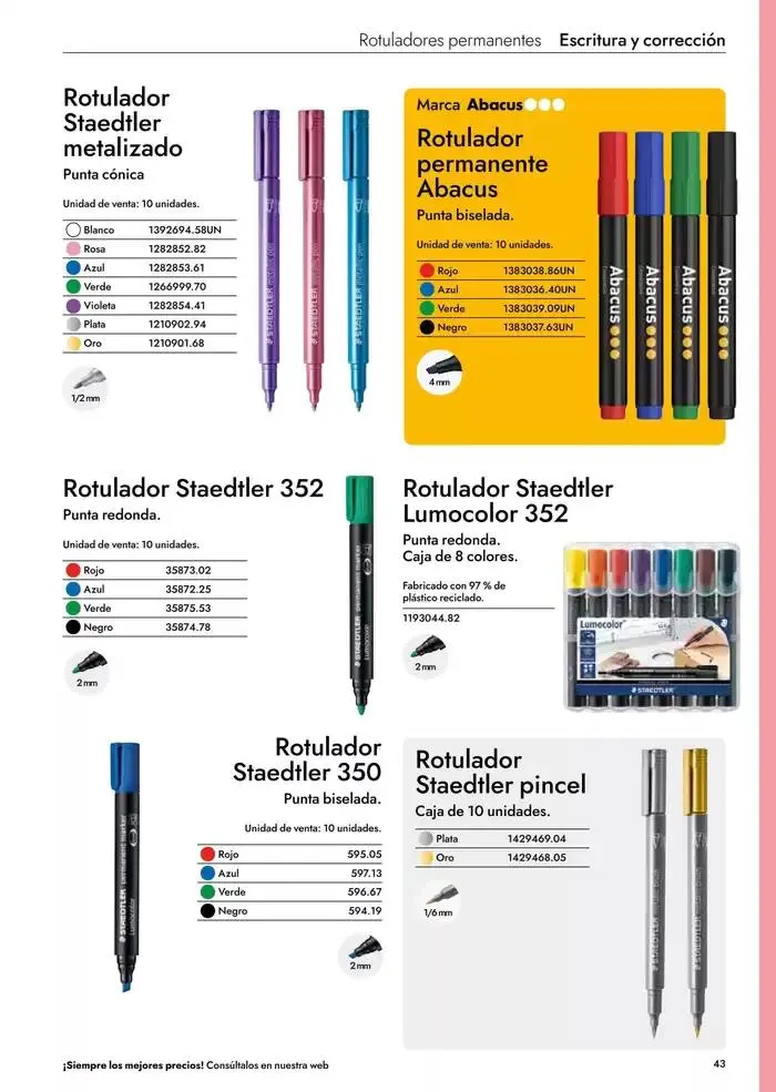 Catálogo de Catálogo Escolar 2025-2026 6 de mayo al 31 de diciembre 2026 - Página 45