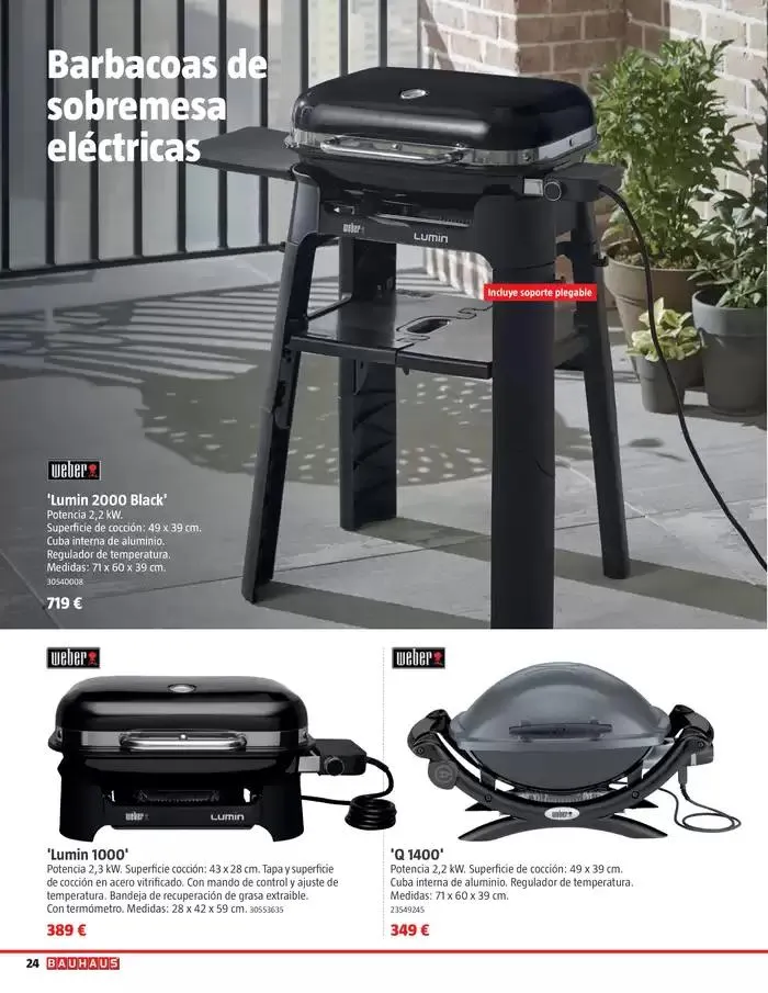 Catálogo de Barbacoas, cocinar al aire libre 8 de mayo al 6 de junio 2025 - Página 24