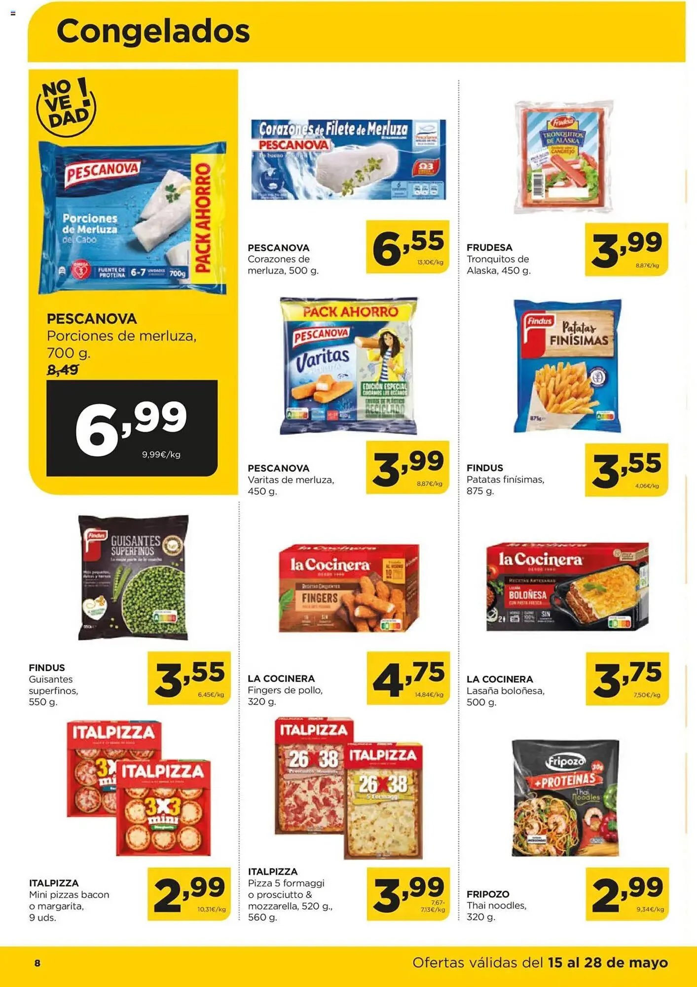 Catálogo de Folleto Alimerka 15 de mayo al 28 de mayo 2025 - Página 8