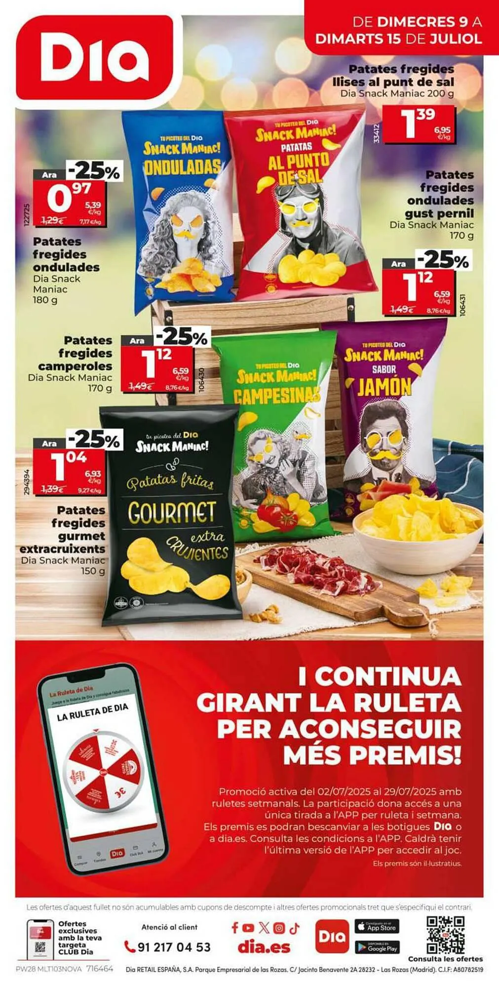 Catálogo de Folleto Maxi Dia 9 de julio al 15 de julio 2025 - Página 12