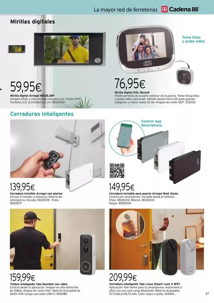 Catálogo de Renovación y mantenimiento del hogar 1 de enero al 31 de diciembre 2025 - Página 67