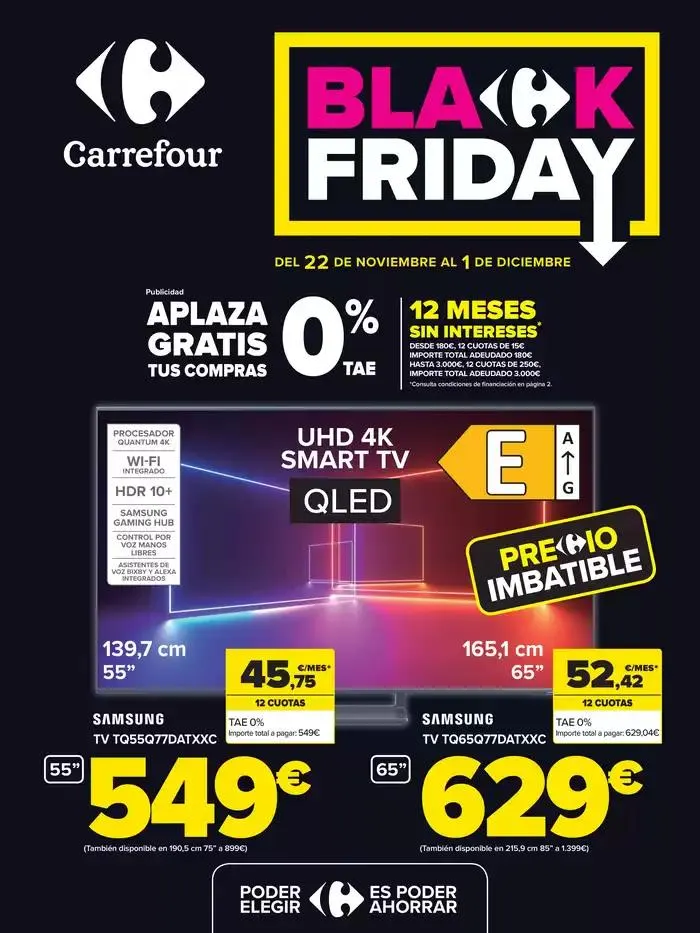 Catálogo de Black Friday 22 de noviembre al 1 de diciembre 2024 - Página 1