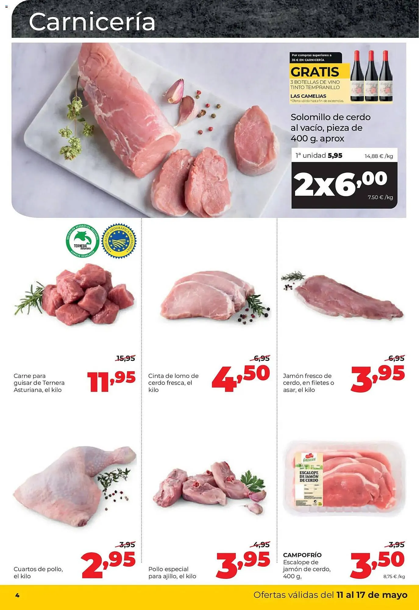 Catálogo de Folleto Alimerka 11 de mayo al 17 de mayo 2026 - Página 4