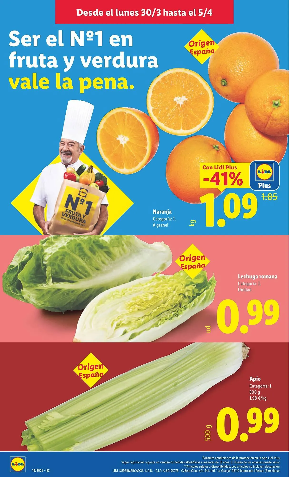 Catálogo de Catálogo Lidl 30 de marzo al 6 de abril 2026 - Página 2
