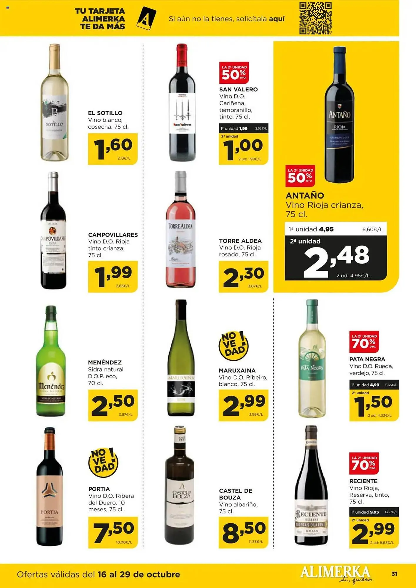 Catálogo de Folleto Alimerka 16 de octubre al 29 de octubre 2025 - Página 31