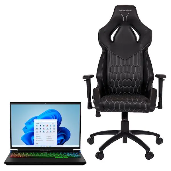 MEDION® BundelDEAL ! ERAZER MAJOR X10 MD62501 Gaming laptop & Druid P10 Gaming Stoel