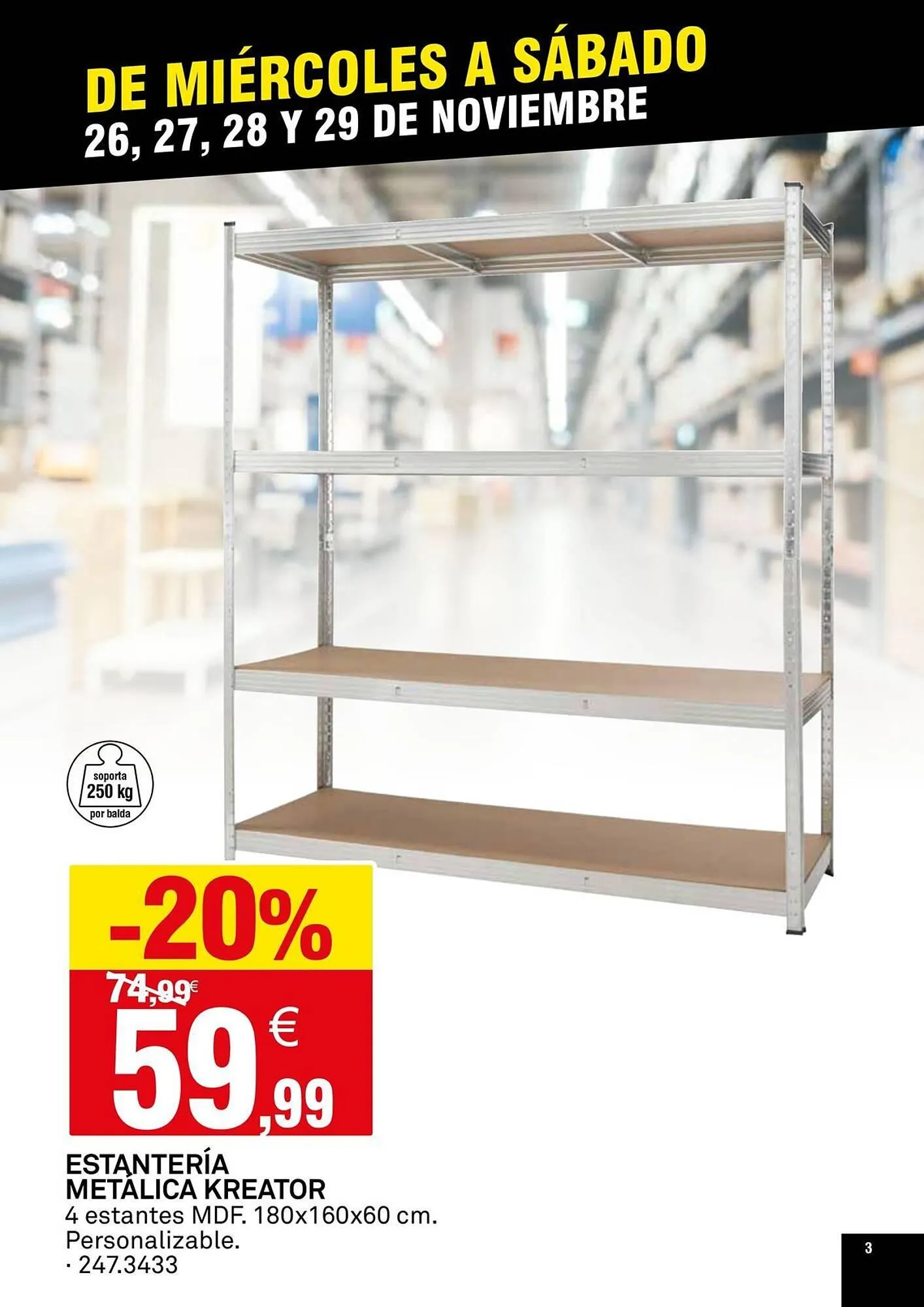 Catálogo de Catálogo Bricoking 26 de noviembre al 29 de noviembre 2025 - Página 3