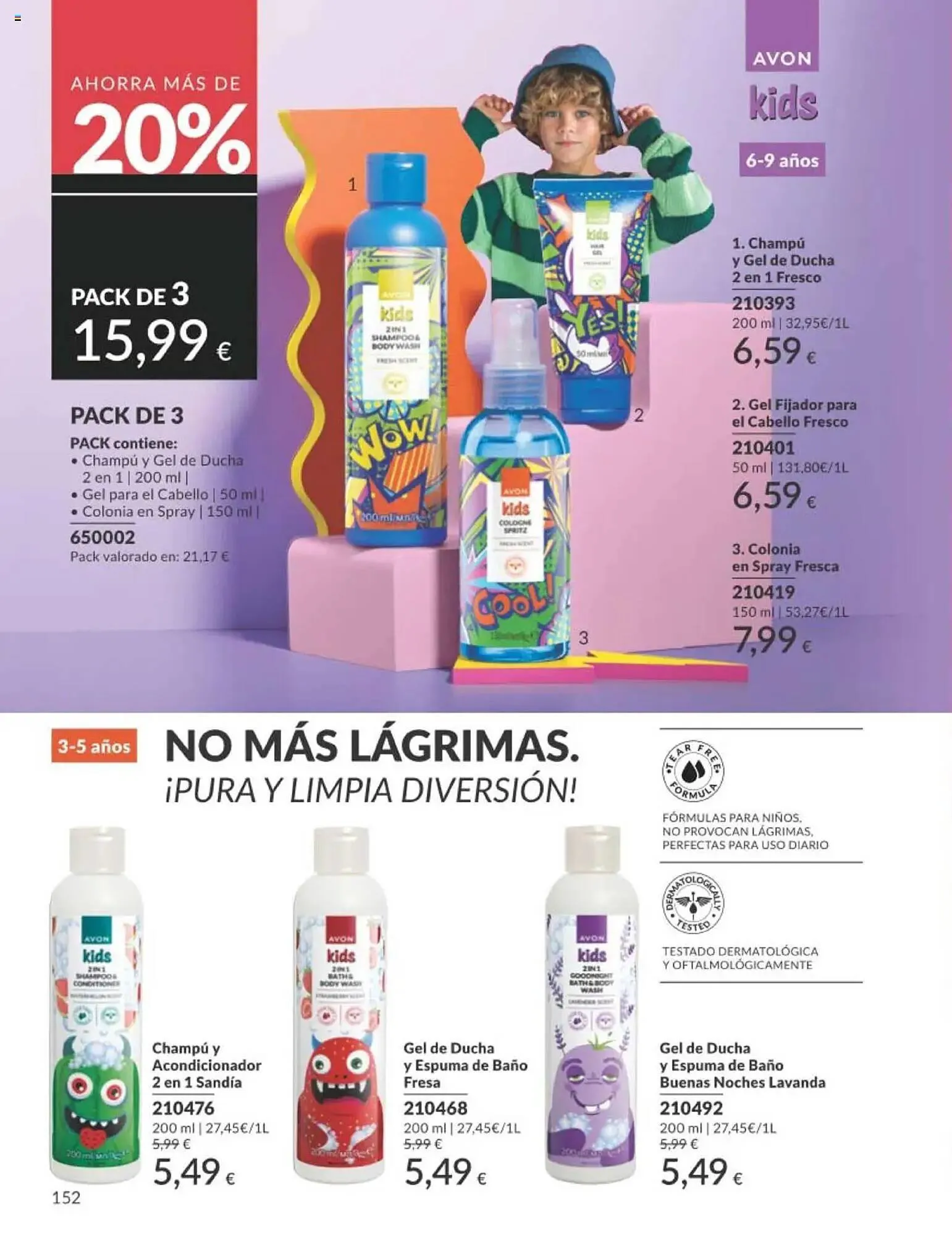 Catálogo de Folleto AVON 1 de agosto al 31 de agosto 2025 - Página 152