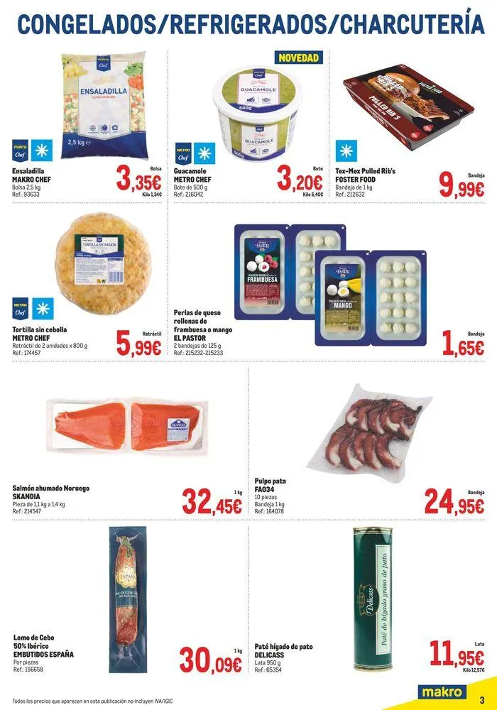 Catálogo de Makro Oferta - Bares & Restaurantes Norte II 7 de junio al 30 de junio 2024 - Página 3