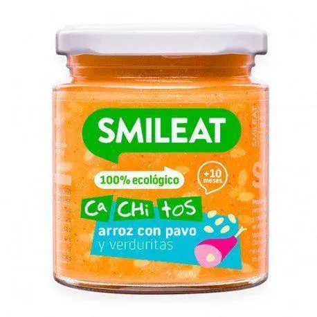CA-CHI-TOS Arroz con Pavo y Verduras Ecológico (230gr) – Smileat