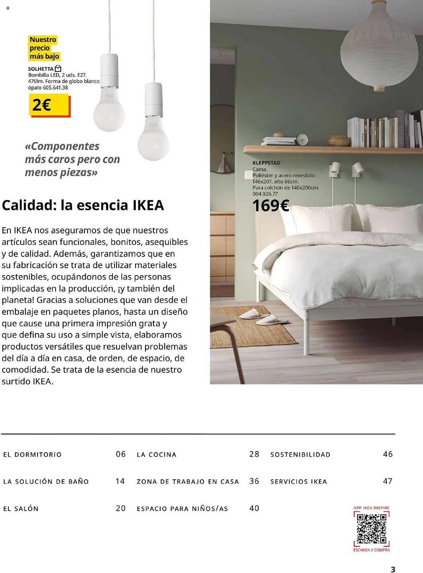 Catálogo de Folleto IKEA Precios bajos 4 de septiembre al 31 de enero 2025 - Página 3