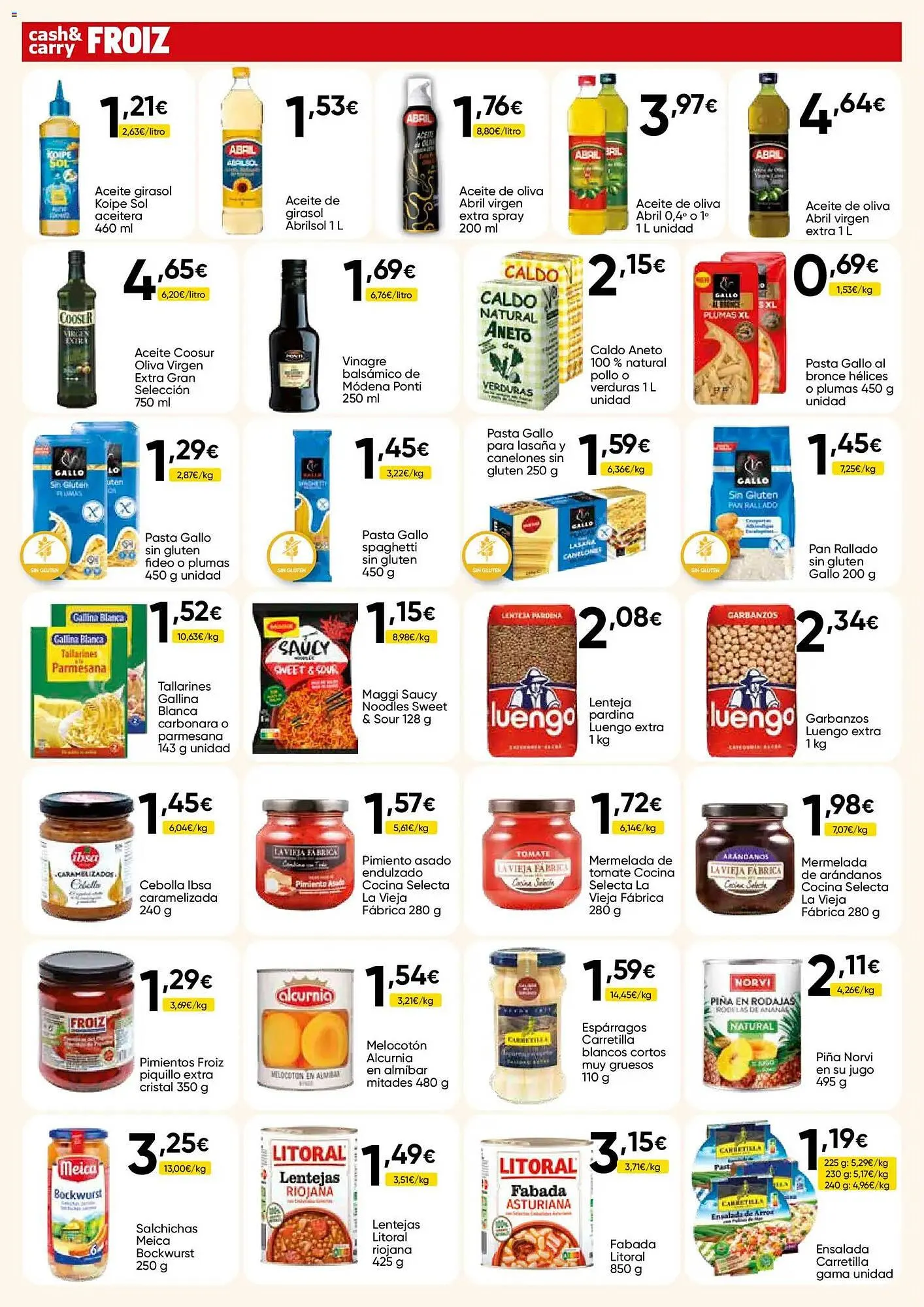 Catálogo de Folleto FROIZ 9 de abril al 27 de abril 2026 - Página 2