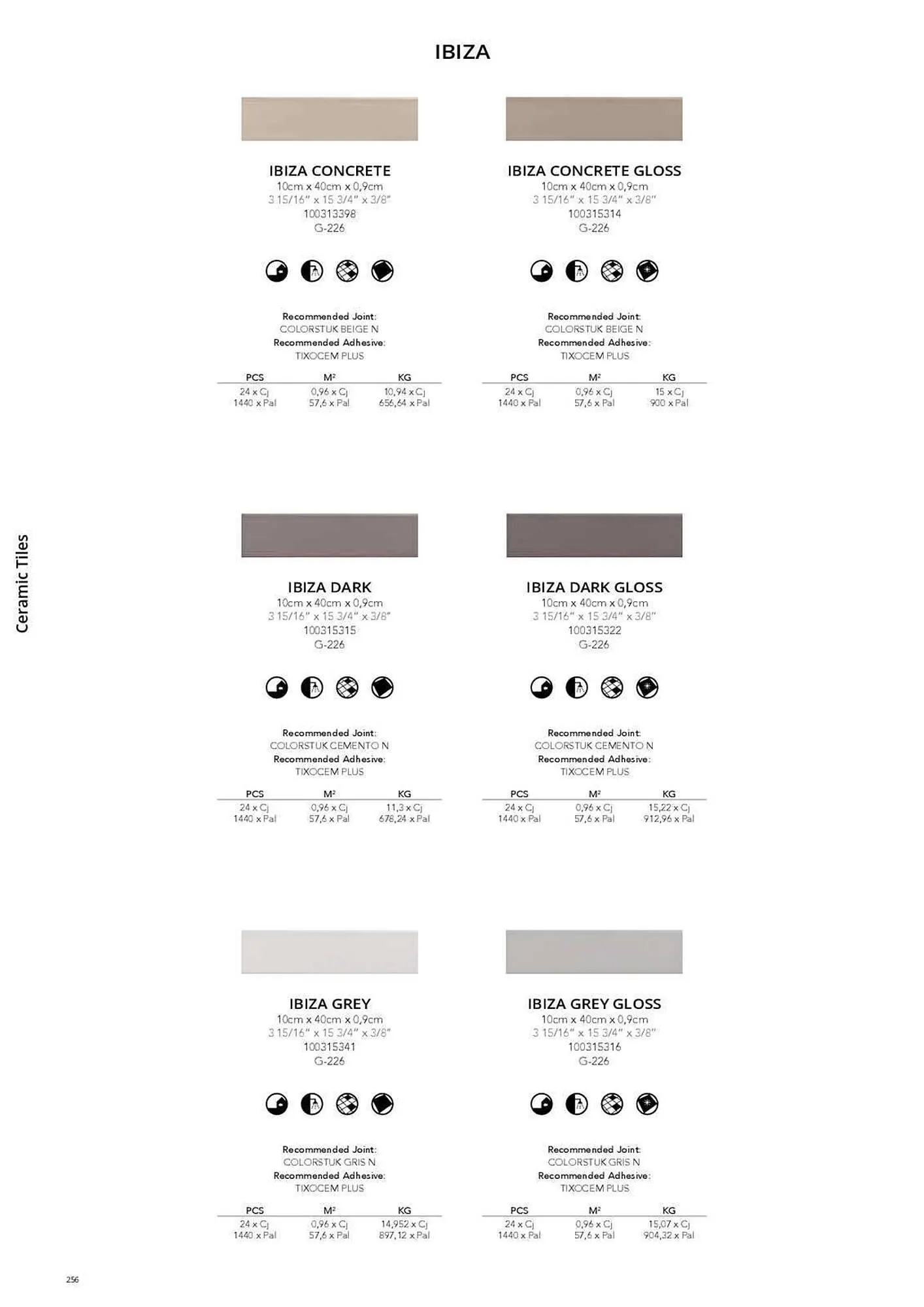 Catálogo de Folleto Porcelanosa 31 de marzo al 8 de febrero 2024 - Página 263