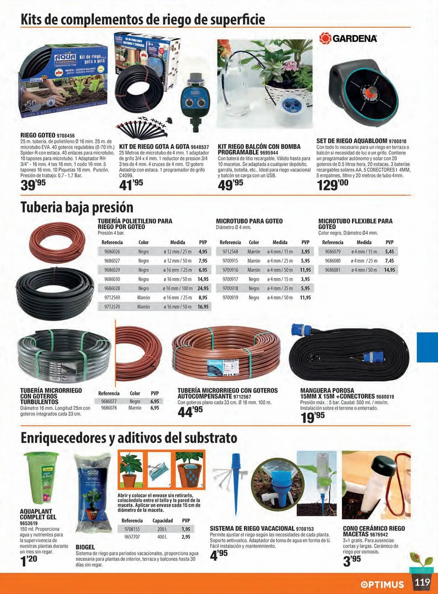 Catálogo de Folleto Optimus 27 de marzo al 31 de agosto 2023 - Página 119