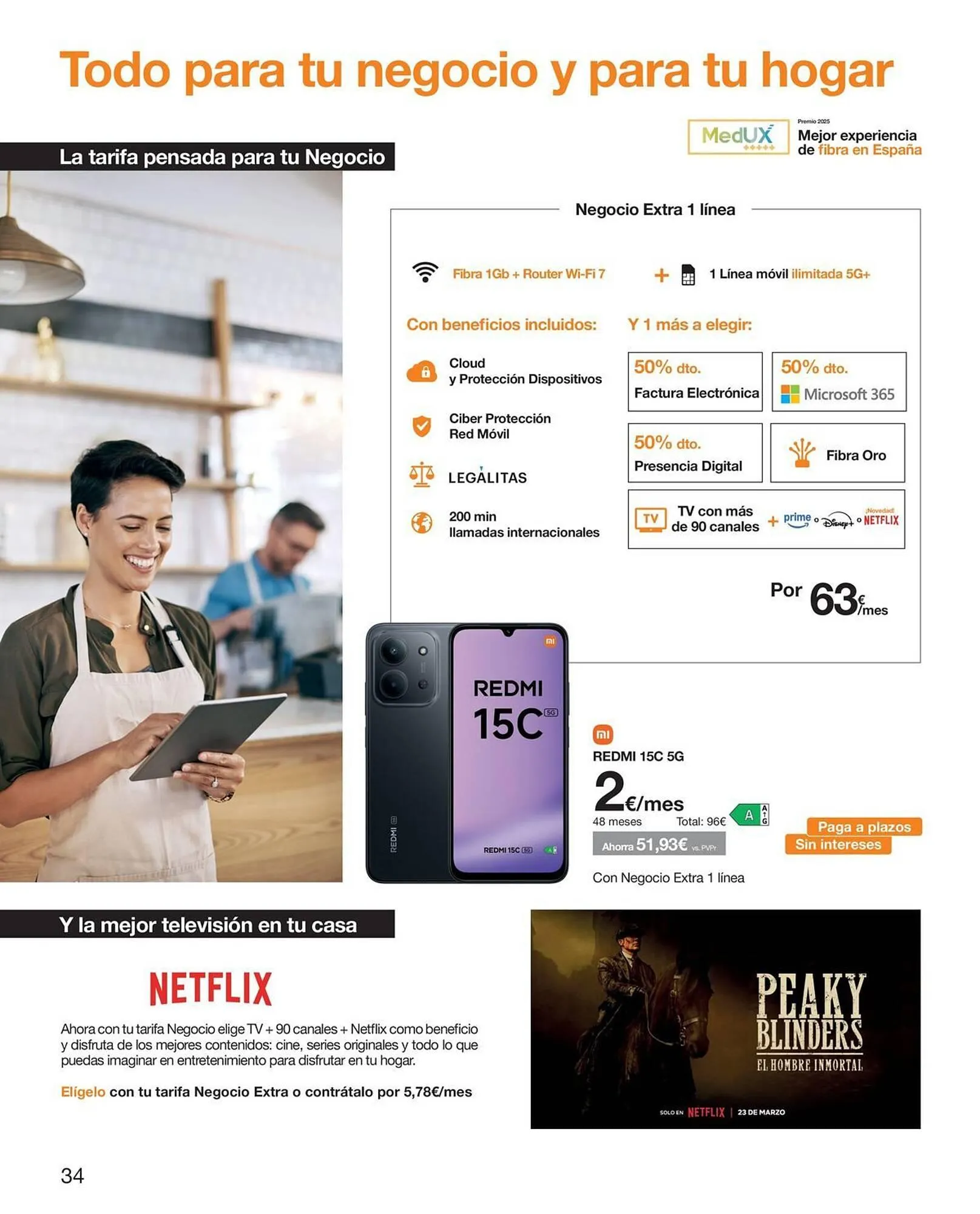 Catálogo de Catálogo Orange 4 de marzo al 6 de abril 2026 - Página 36