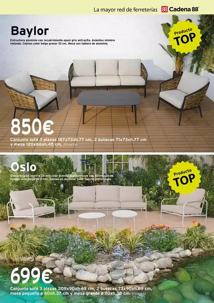 Catálogo de Transforma tu jardín y terraza 1 de enero al 31 de diciembre 2025 - Página 23