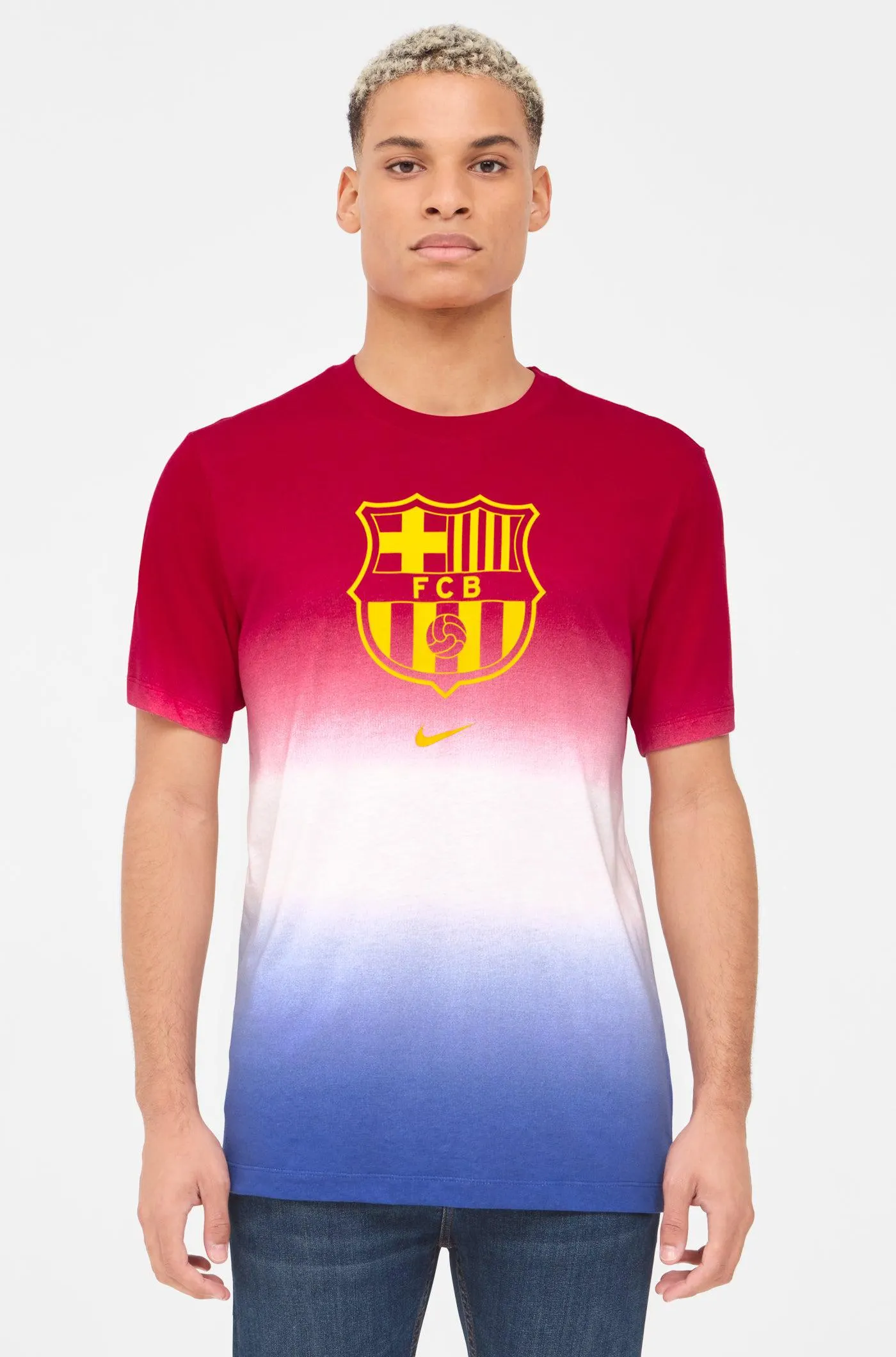 Camiseta multicolor escudo Barça Nike