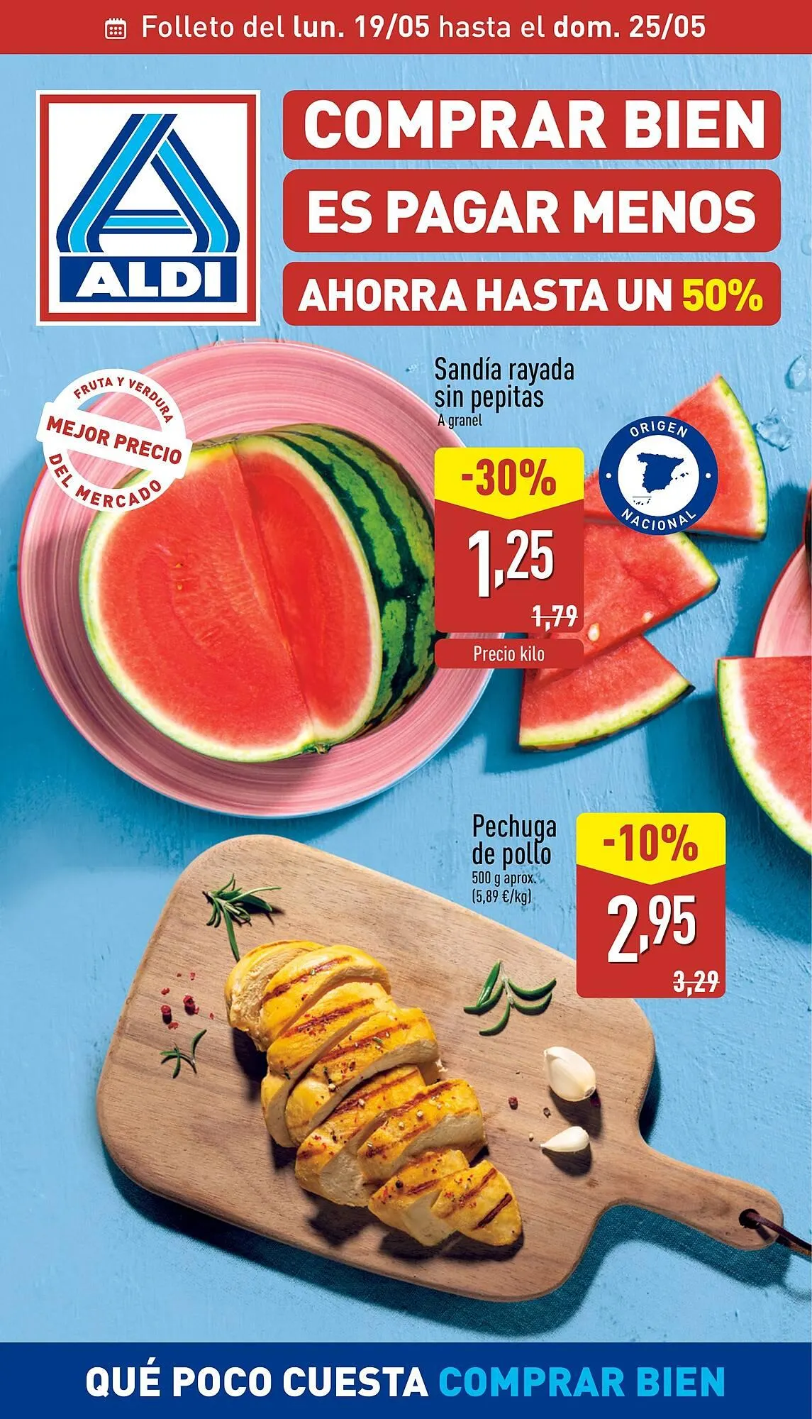 Catálogo de Folleto ALDI 19 de mayo al 25 de mayo 2025 - Página 1
