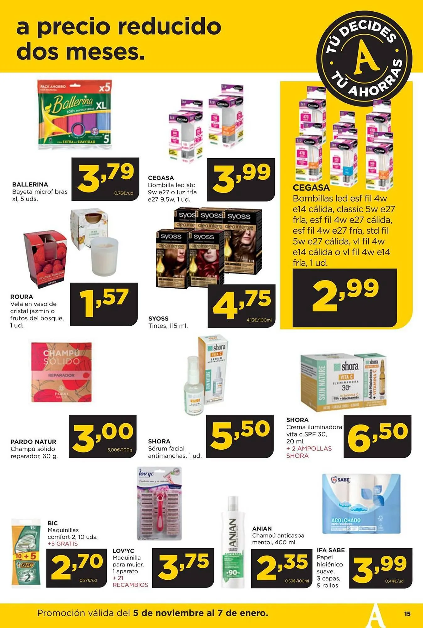 Catálogo de Folleto Alimerka 5 de noviembre al 7 de enero 2024 - Página 15