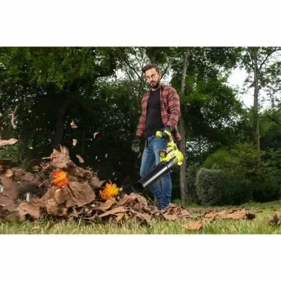Soplador RYOBI 36V - 152km/h + 1 bat Li-Ion 4Ah + cargador