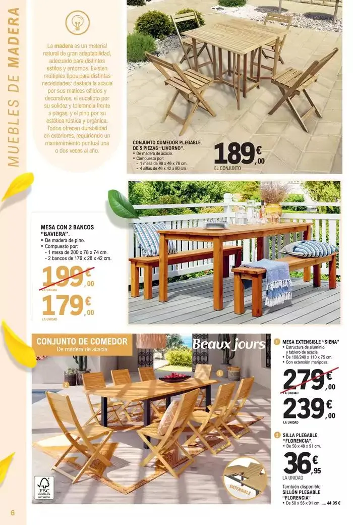 Catálogo de Aire libre Salamanca 25 de abril al 18 de mayo 2025 - Página 6