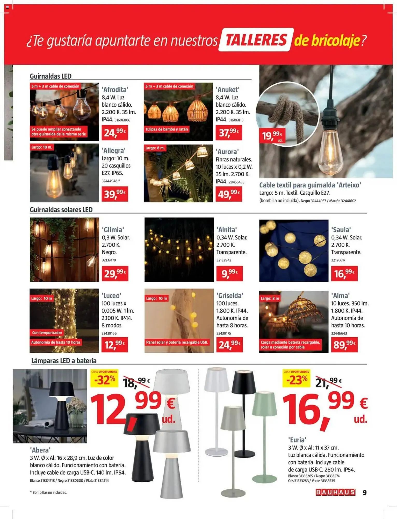 Catálogo de Folleto Bauhaus 29 de mayo al 25 de junio 2025 - Página 9