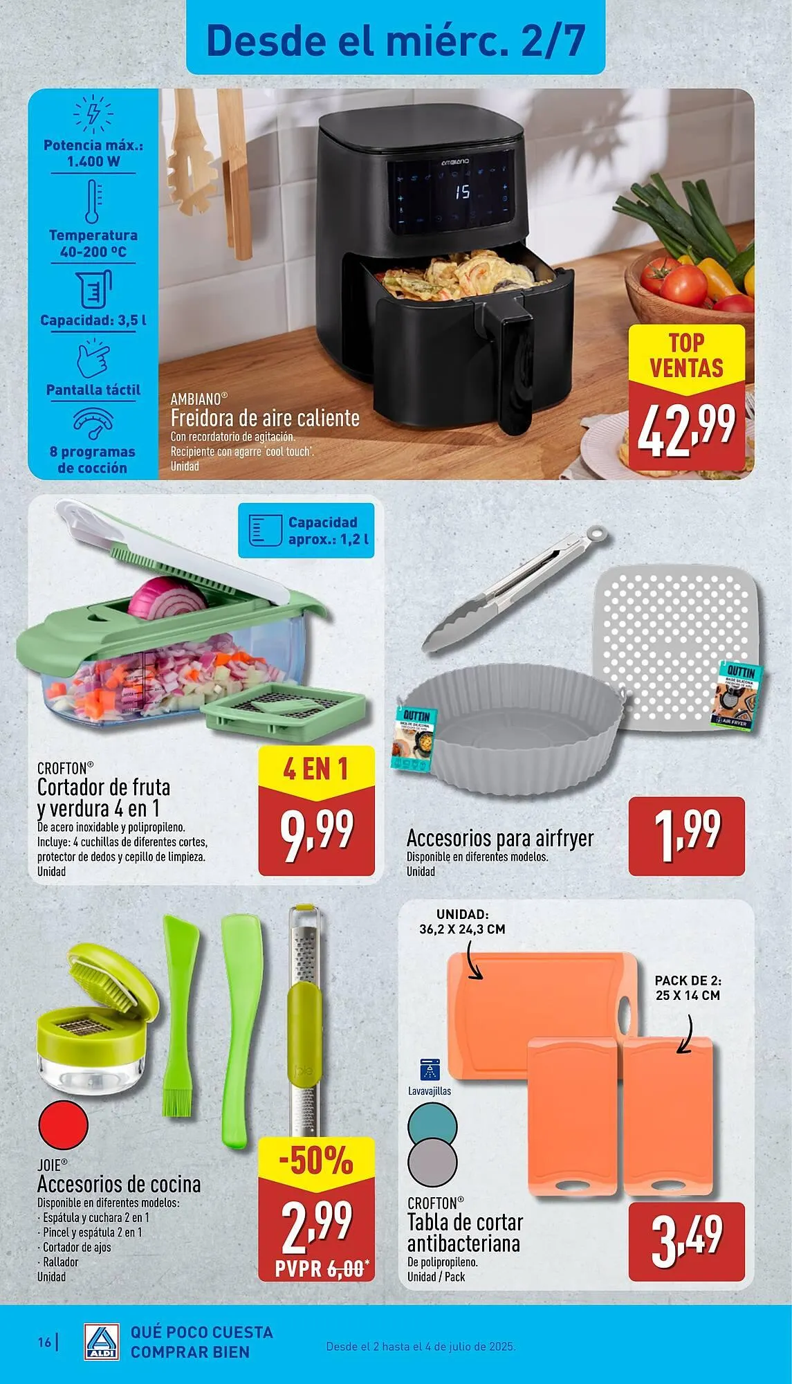 Catálogo de Folleto ALDI 30 de junio al 6 de julio 2025 - Página 16