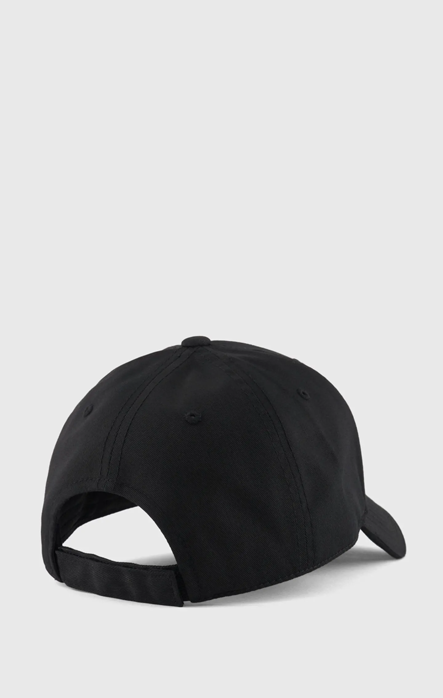 Gorra con etiqueta de jacquard