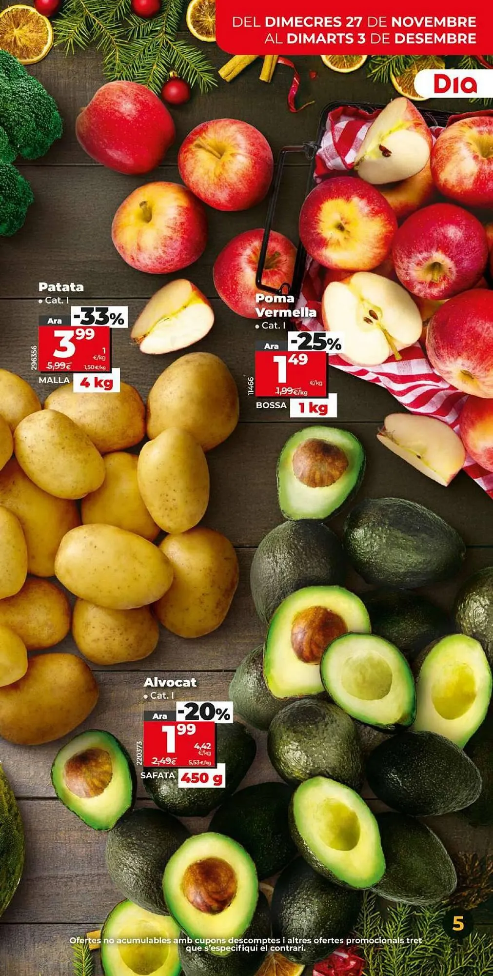 Catálogo de Folleto Maxi Dia 27 de noviembre al 3 de diciembre 2024 - Página 5
