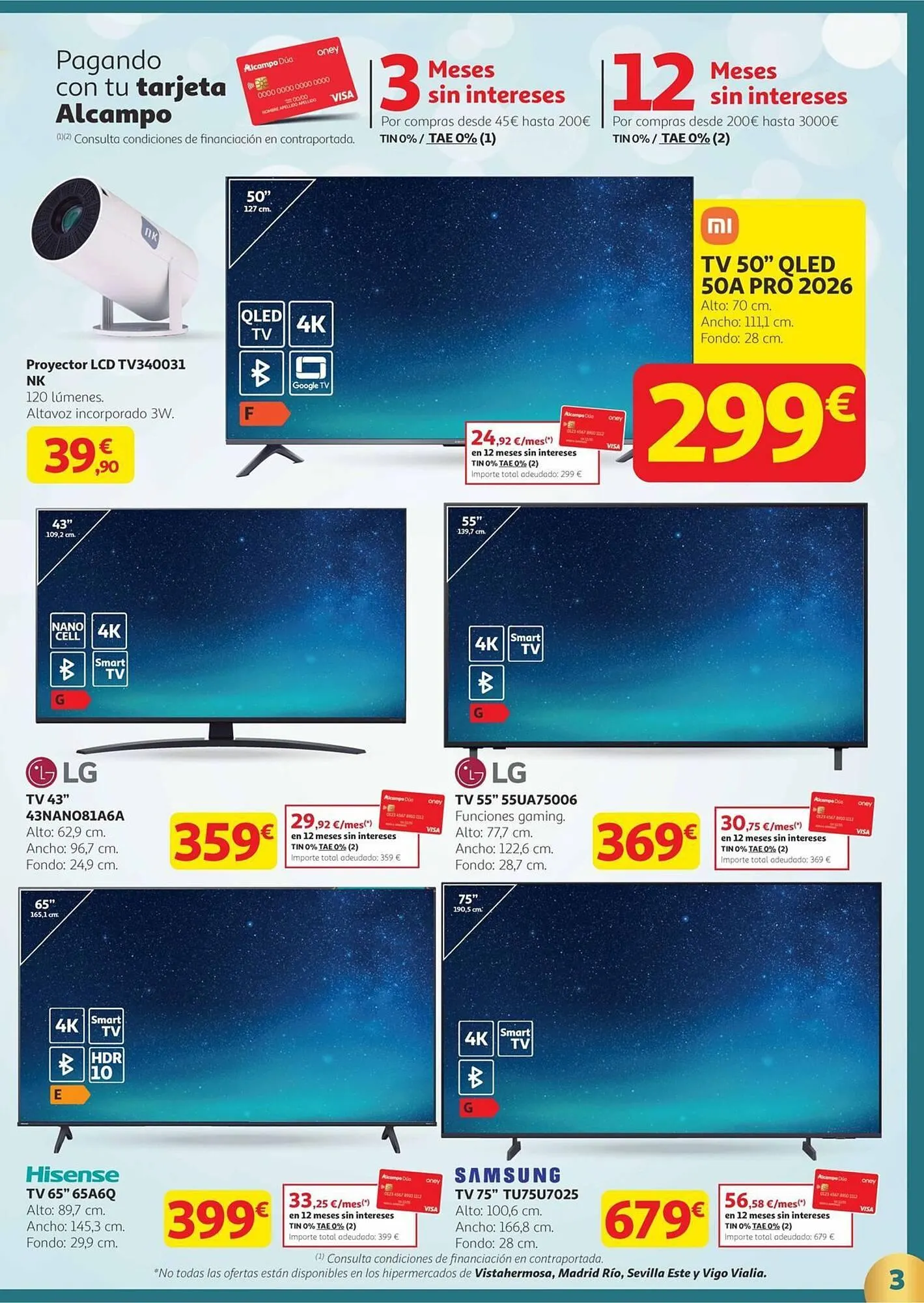 Catálogo de Folleto Alcampo 18 de diciembre al 5 de enero 2026 - Página 3