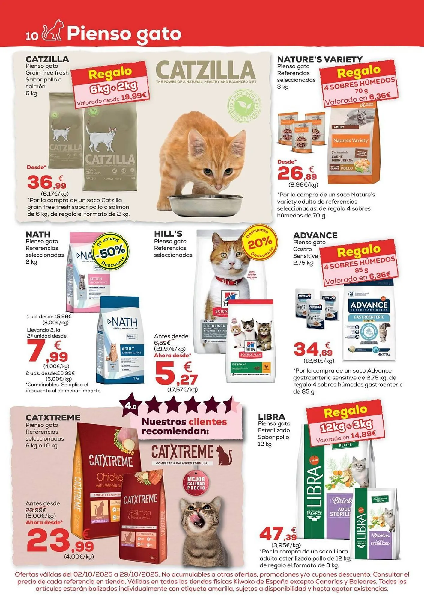 Catálogo de Folleto Kiwoko 2 de octubre al 29 de octubre 2025 - Página 10