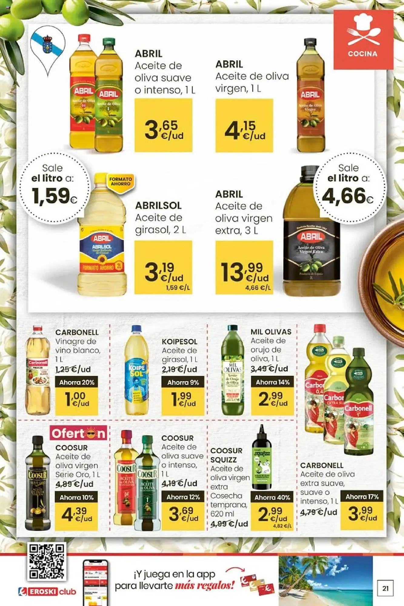 Catálogo de Folleto Eroski 12 de junio al 1 de julio 2025 - Página 21