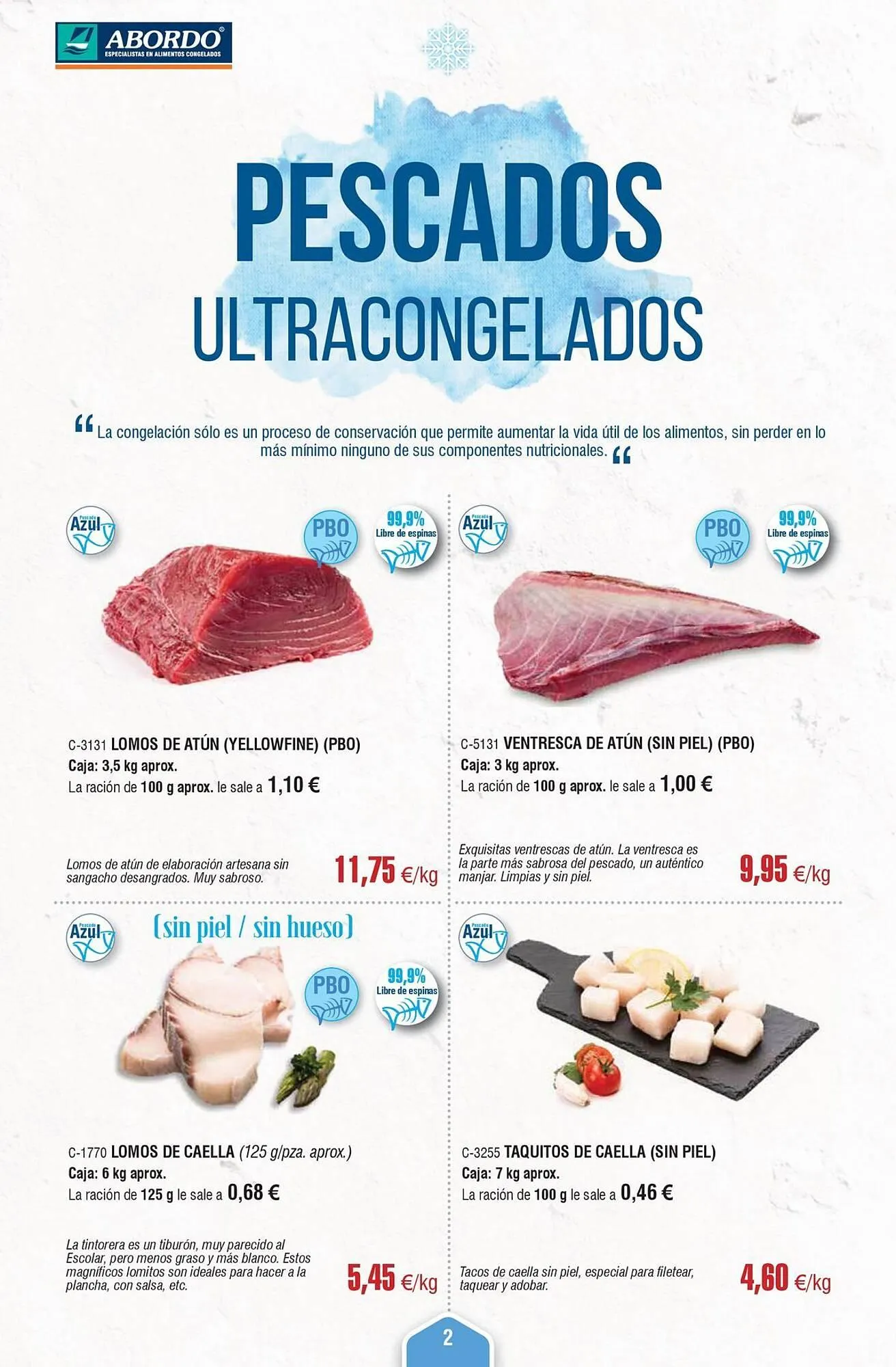 Catálogo de Folleto Abordo 2 de julio al 31 de julio 2025 - Página 2