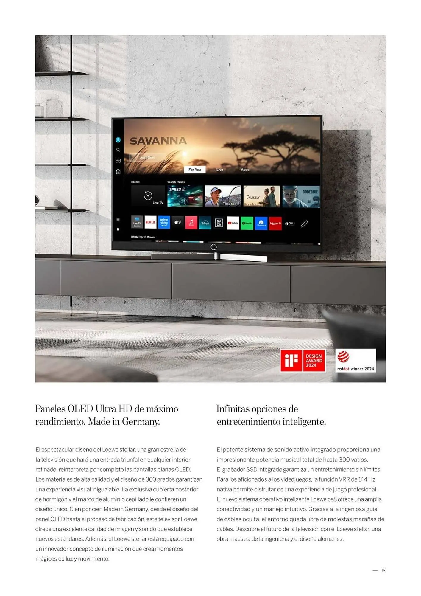 Catálogo de Folleto Loewe 23 de enero al 31 de diciembre 2026 - Página 13