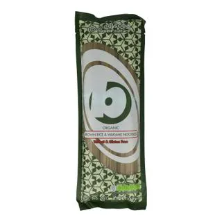 Fideos Noodles de Arroz integral y Alga Wakame King Soba 250 g
