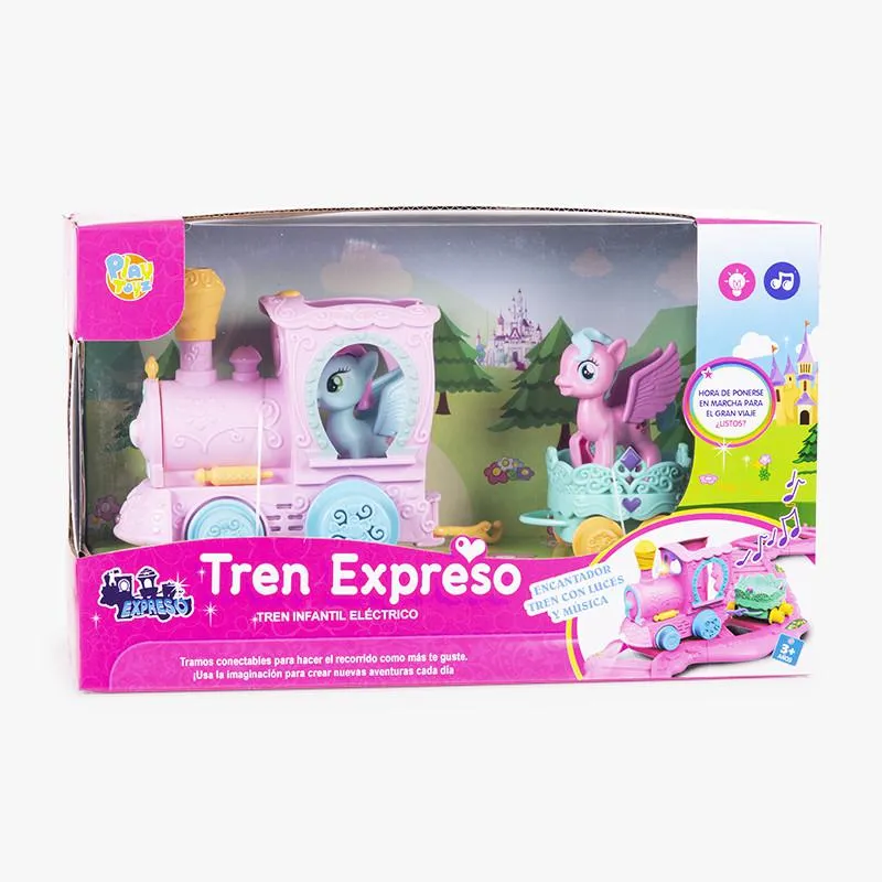 TREN CON LUZ Y SONIDO