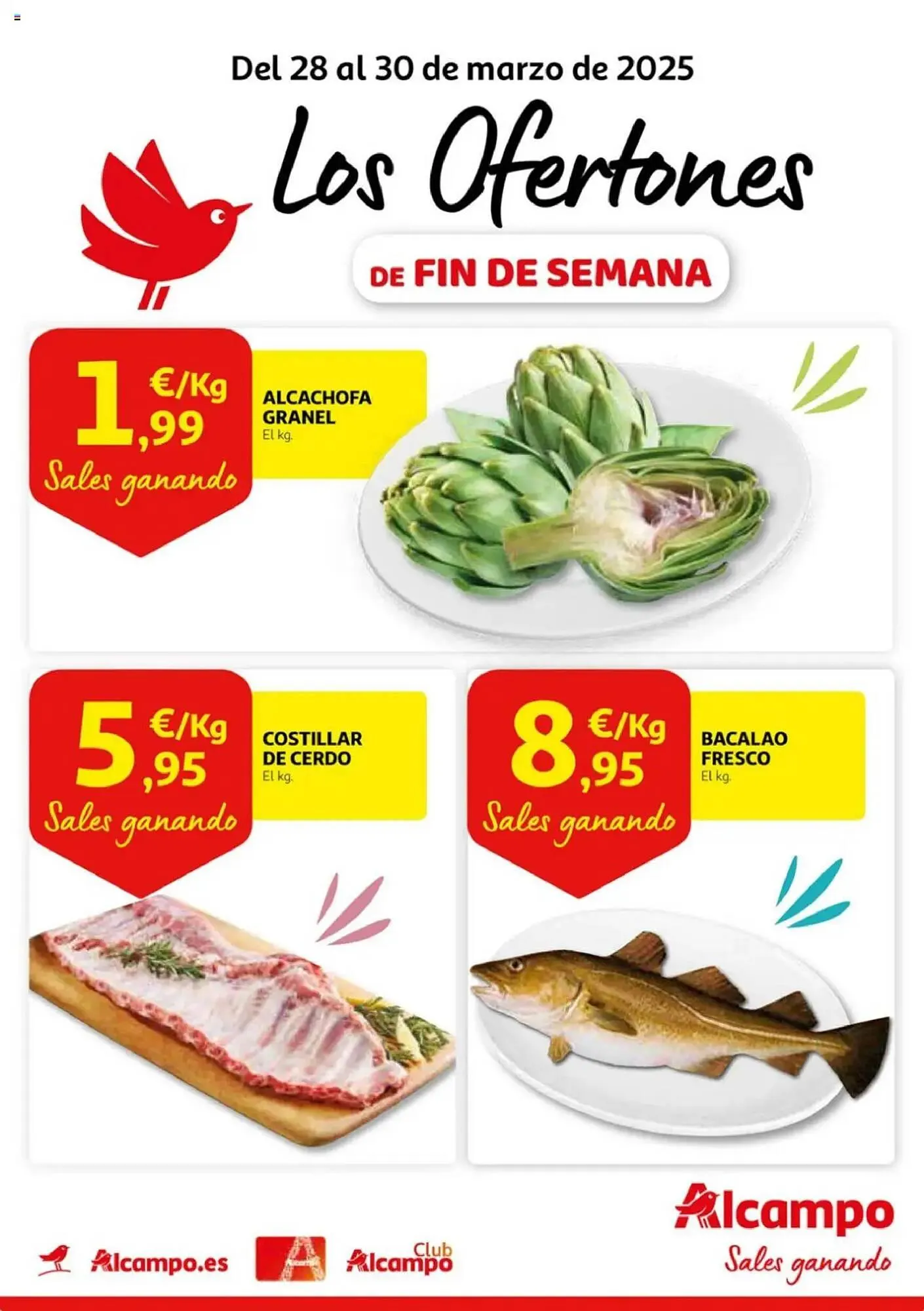 Catálogo de Folleto Alcampo 28 de marzo al 30 de marzo 2025 - Página 1