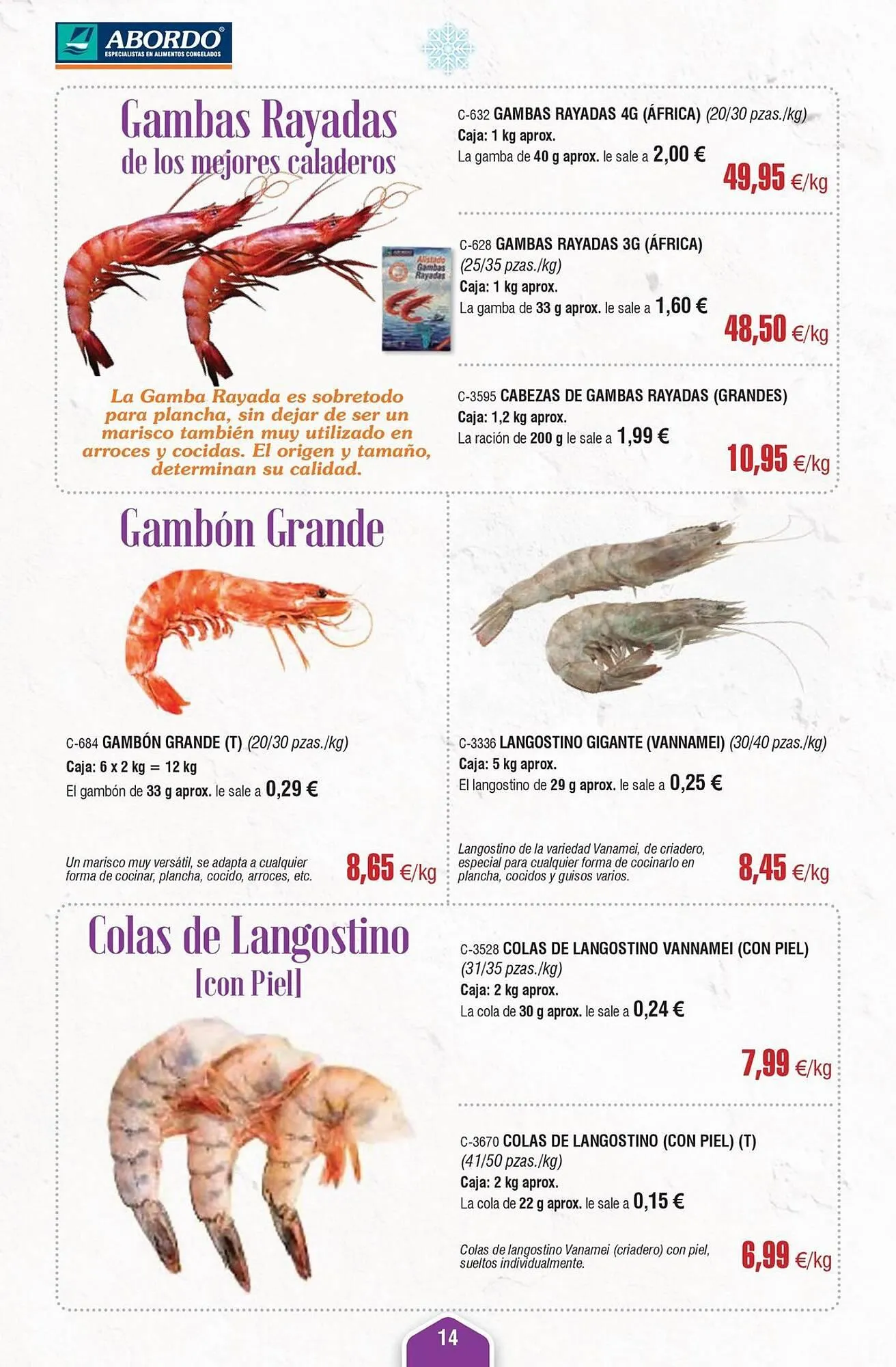 Catálogo de Folleto Abordo 1 de junio al 30 de junio 2025 - Página 14