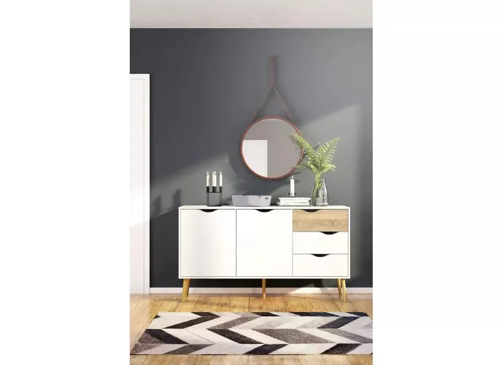 Aparador 2 puertas y 3 cajones TAK